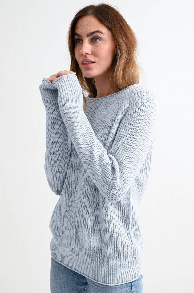 Princess goes Hollywood Rippstrick-Pullover in Himmelblau