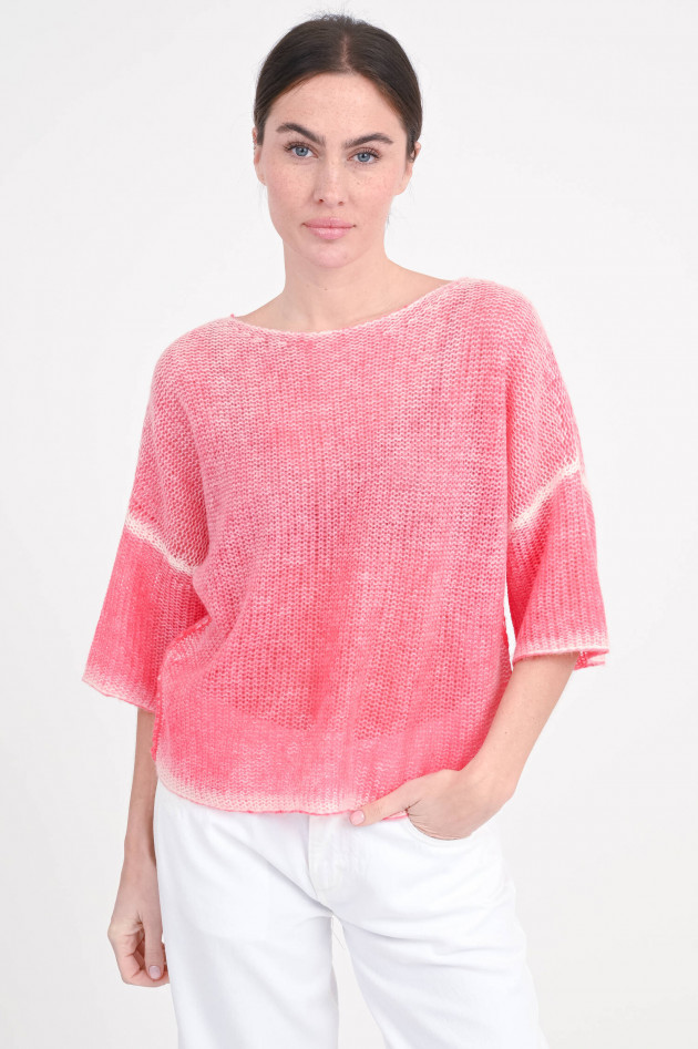 Princess goes Hollywood Pullover mit Außennähten in Coral