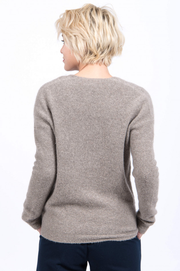 Princess goes Hollywood Pullover aus Kaschmir-Mix in Taupe