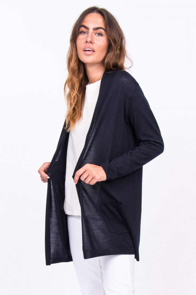 Princess goes Hollywood Leichter Longcardigan in Midnight