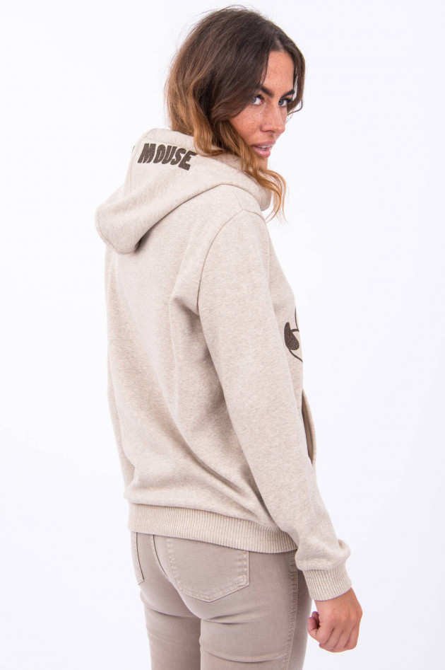 Princess goes Hollywood MICKEY MOUSE Hoodie in Beige meliert