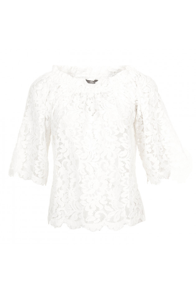 Princess goes Hollywood Spitzenshirt in Weiß