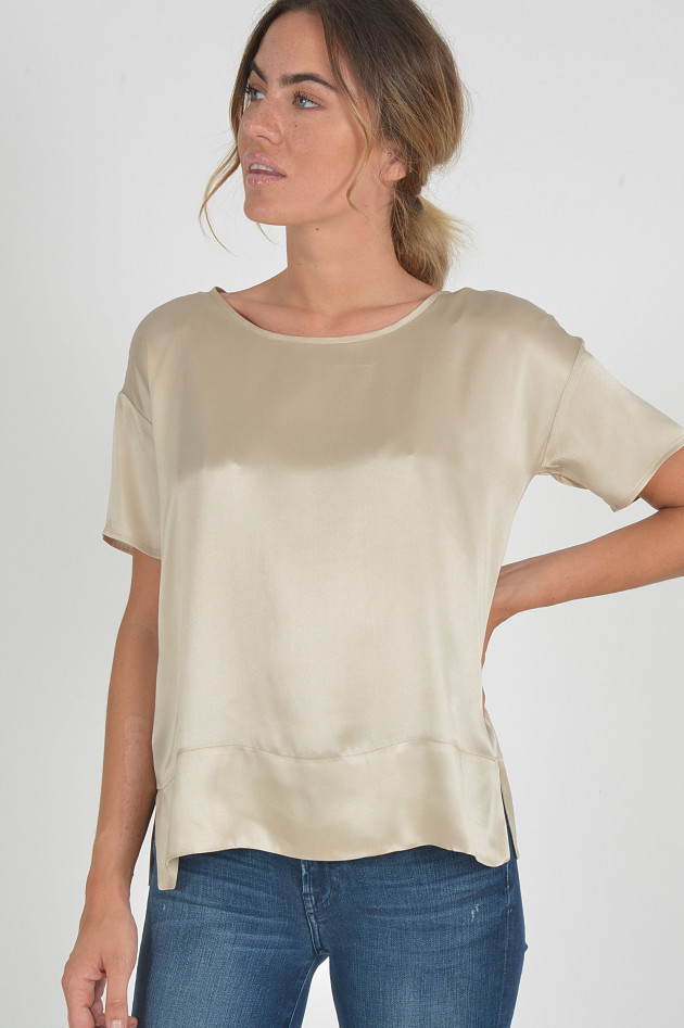 Princess goes Hollywood Seidenshirt in Beige