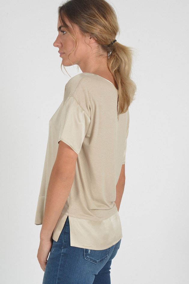 Princess goes Hollywood Seidenshirt in Beige