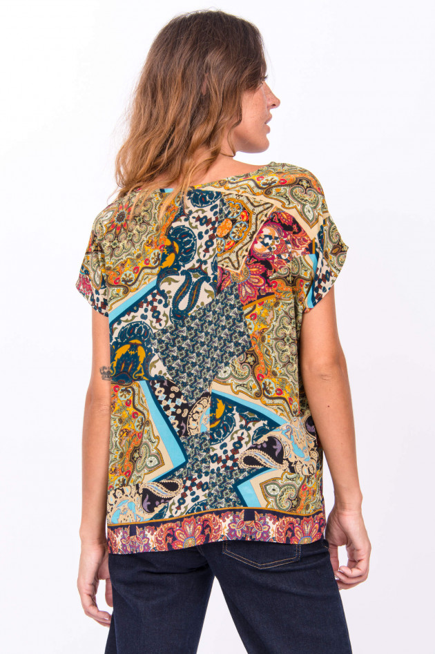 Princess goes Hollywood Blusenshirt aus Viskose im Paisley-Design