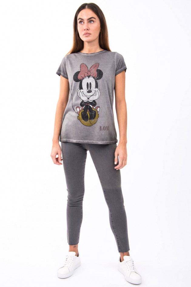Princess goes Hollywood T Shirt mit Mickey Mouse-Print in Anthrazit