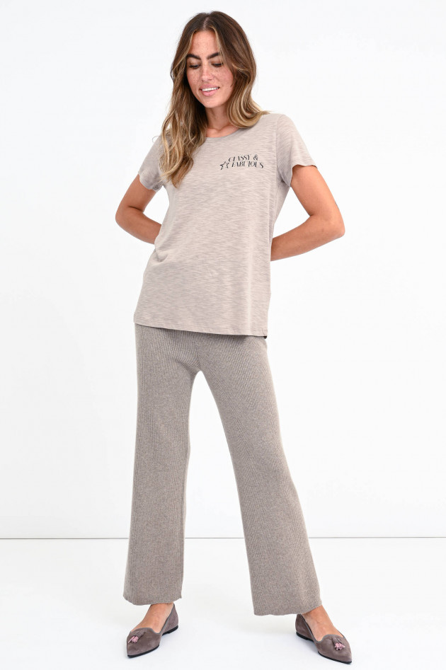 Princess goes Hollywood T-Shirt CLASSY & FABULOUS in Taupe