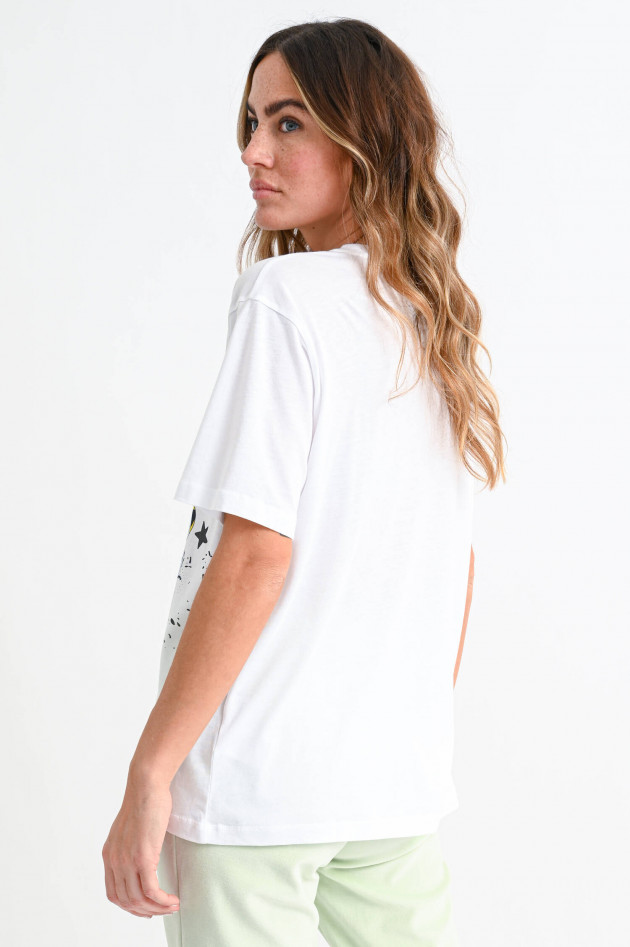 Princess goes Hollywood T-Shirt mit Donald Duck Print in Weiß
