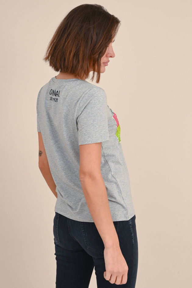 Princess goes Hollywood T-Shirt mit Mickey Mouse & Pluto Print in Grau