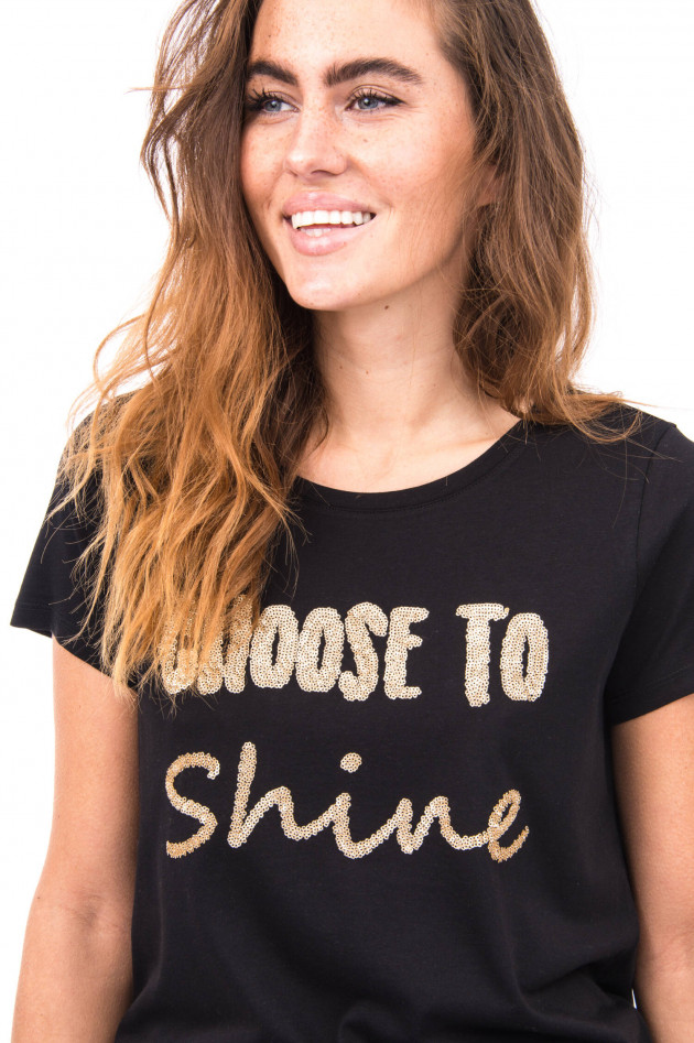 Princess goes Hollywood T-Shirt CHOOSE TO SHINE in Schwarz/Gold