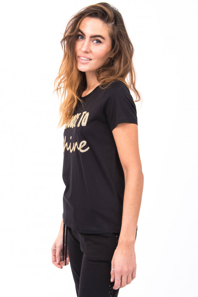 Princess goes Hollywood T-Shirt CHOOSE TO SHINE in Schwarz/Gold