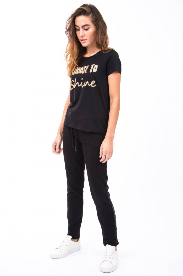 Princess goes Hollywood T-Shirt CHOOSE TO SHINE in Schwarz/Gold