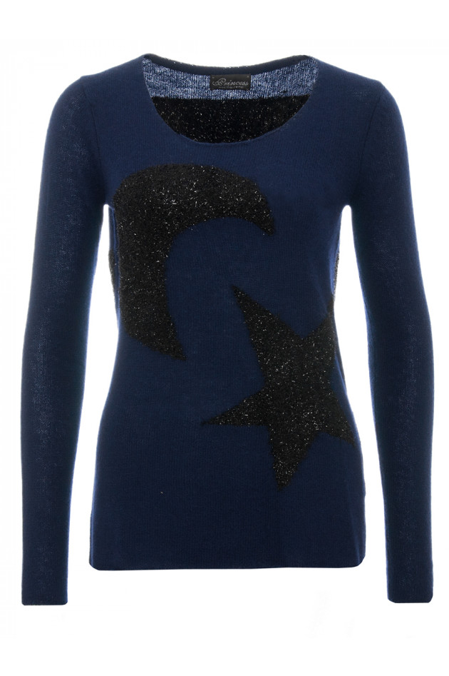 Princess Kaschmirpullover Dunkelblau