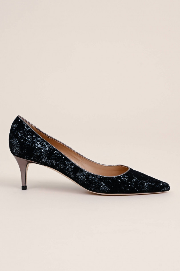 Prosperine Pumps mit Pailletten in Schwarz