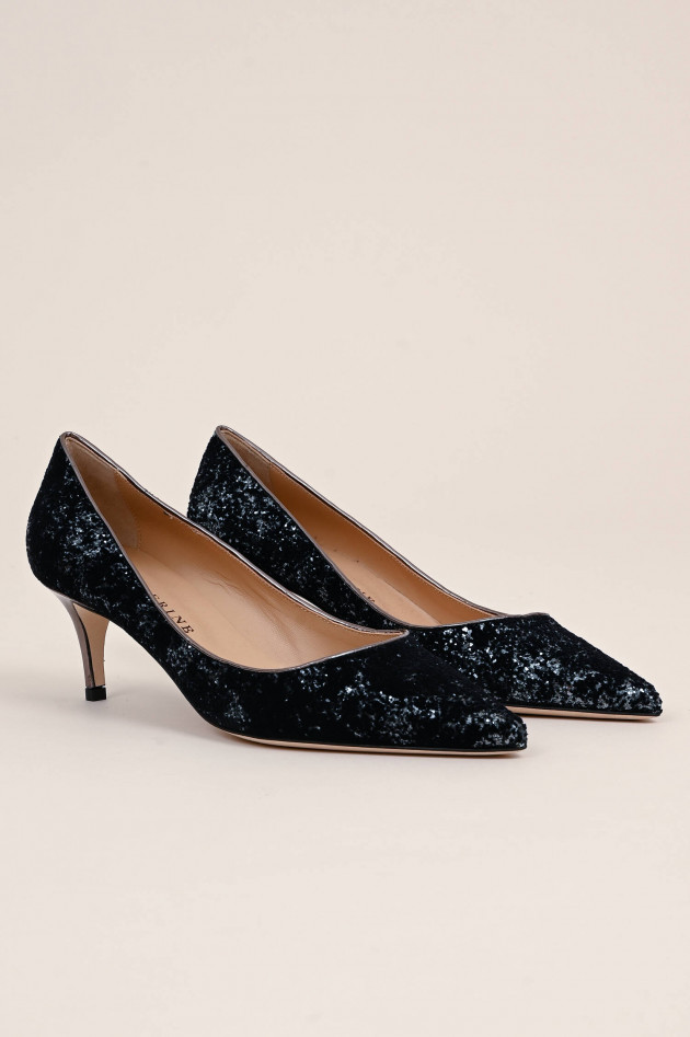 Prosperine Pumps mit Pailletten in Schwarz