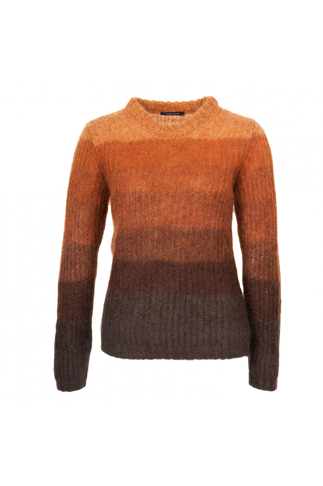 Roberto Collina Pullover in Camel/Orange