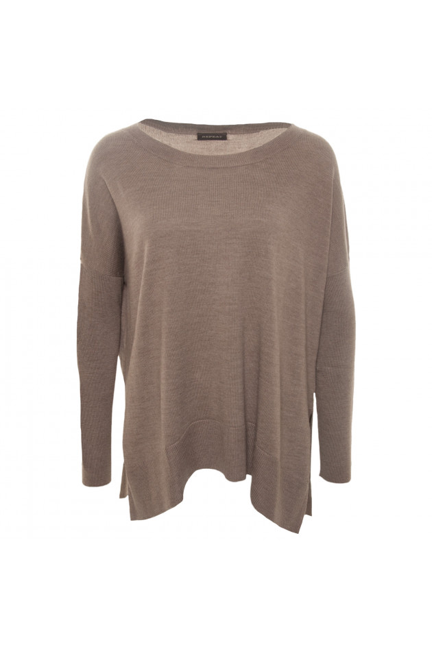 Repeat Pullover in Taupe