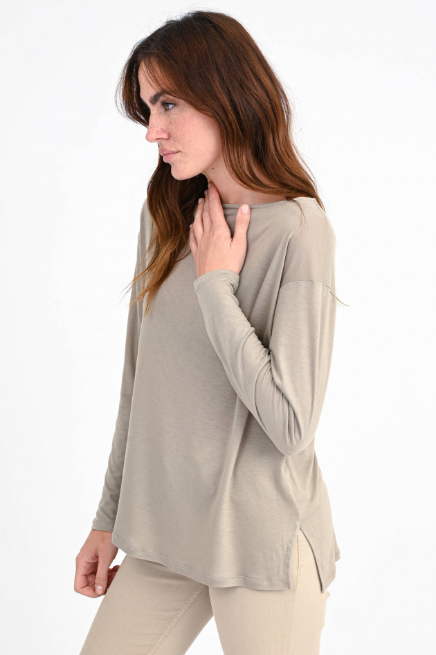 Purotatto U-Boot-Shirt I'M A MILK T-SHIRT in Taupe