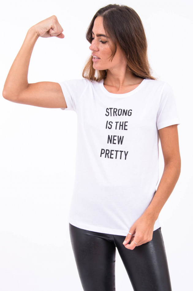 Quantum Courage Shirt STRONG in Weiß
