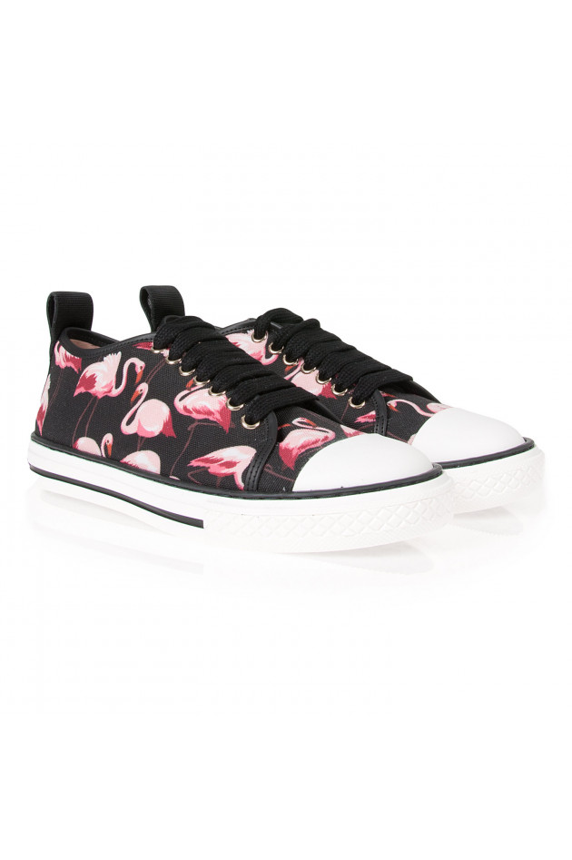 Red Valentino Sneaker FLAMINGO in Schwarz/Weiß