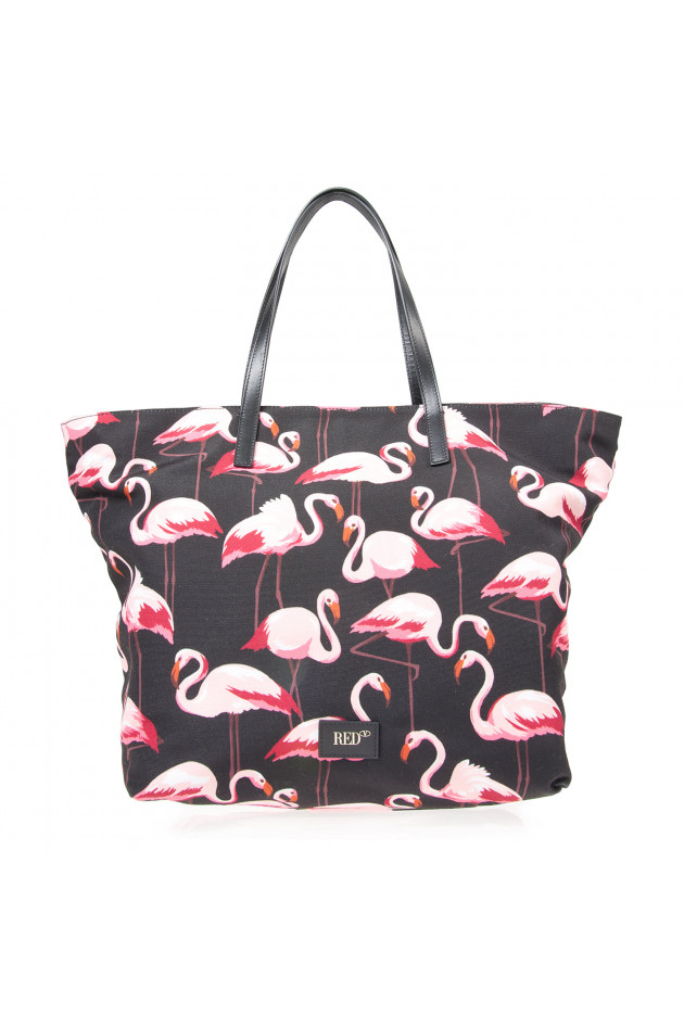 Red Valentino Tasche in Schwarz/Pink