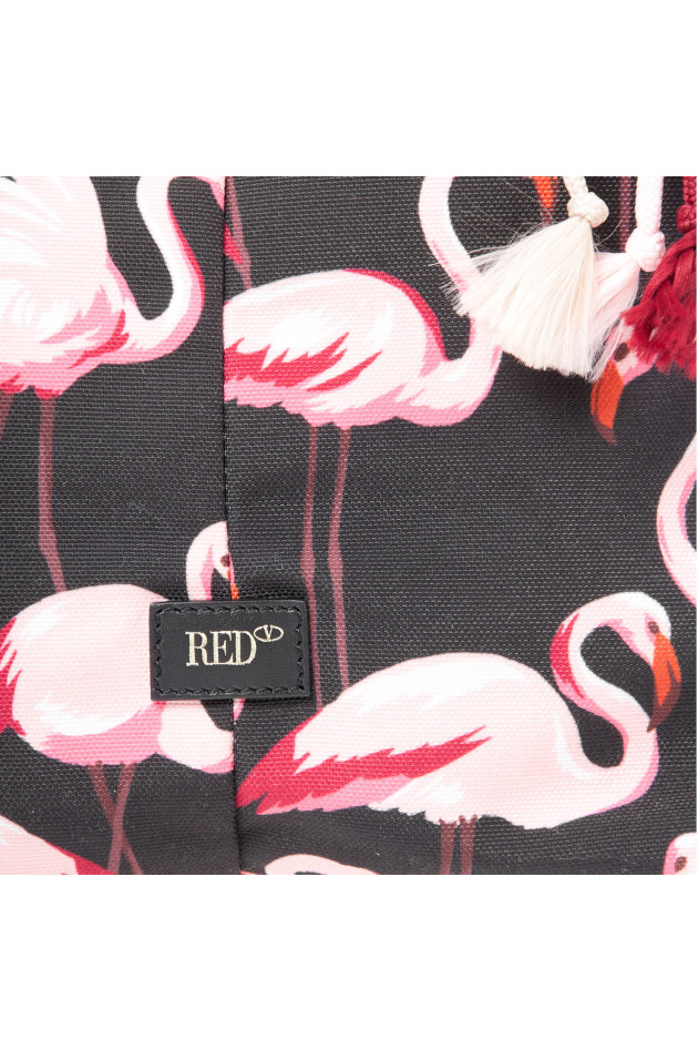 Red Valentino Tasche in Schwarz/Pink