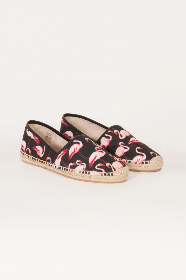 Red Valentino Espandrilles in Schwarz/Pink