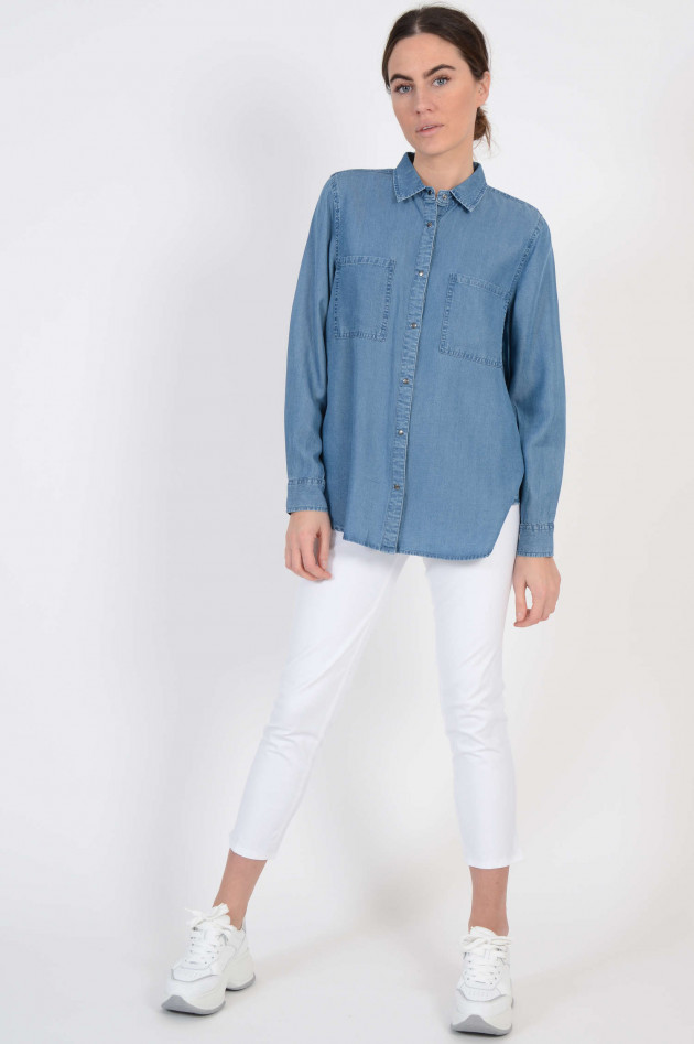 Repeat Jeanshemd in Blau