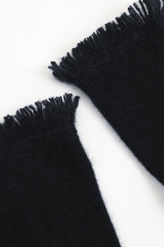 Repeat Cashmere Handschuhe in Schwarz