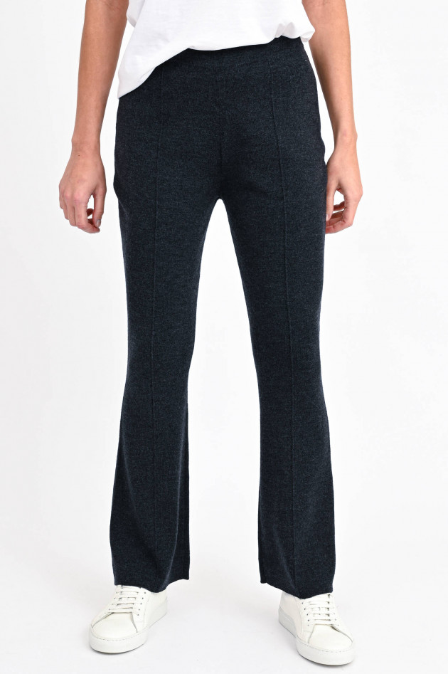 Repeat Flared Sweatpants aus Wolle in Anthrazit