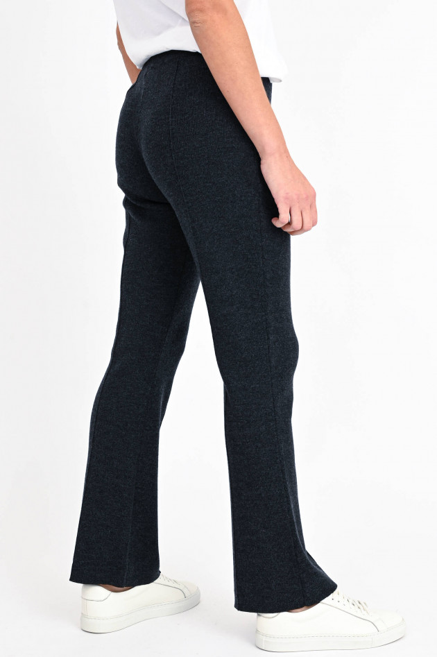 Repeat Flared Sweatpants aus Wolle in Anthrazit