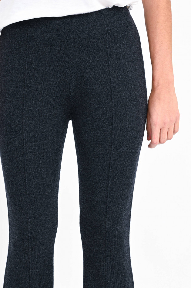 Repeat Flared Sweatpants aus Wolle in Anthrazit