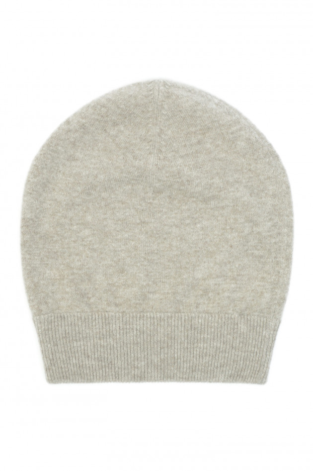 Repeat Beanie aus Cashmere in Stone