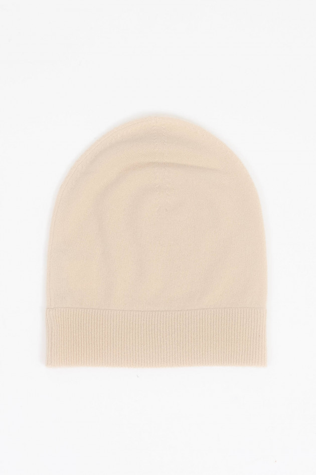Repeat Mütze aus Cashmere in Beige