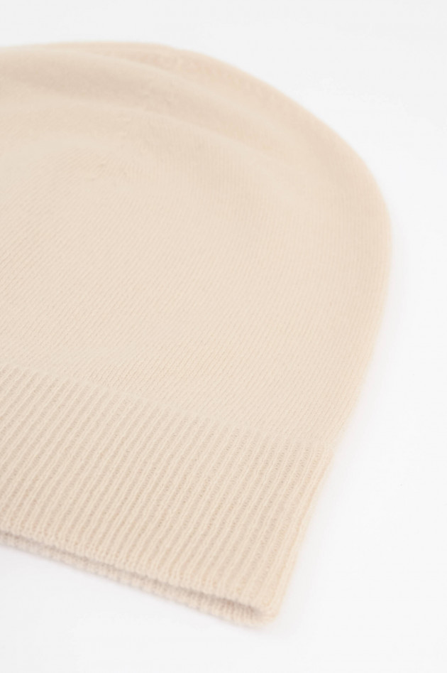 Repeat Mütze aus Cashmere in Beige