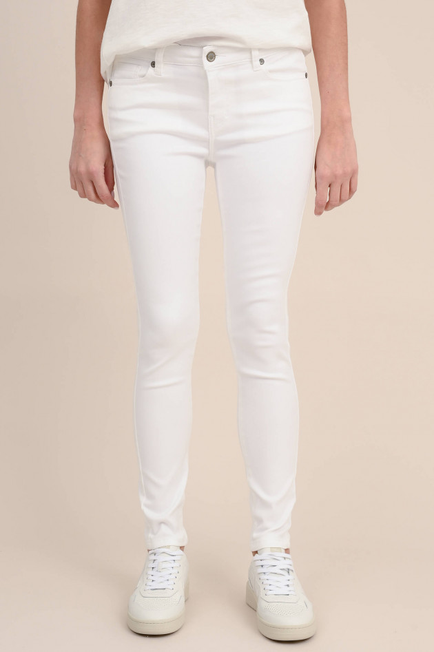 Repeat Skinny Jeans STRAIGHT CUT in Weiß