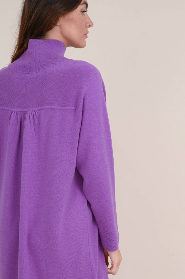 Repeat Strickkleid aus Wolle und Cashmere in Lila