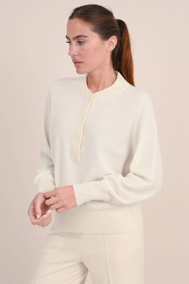 Repeat Pullover aus organic Cashmere in Natur