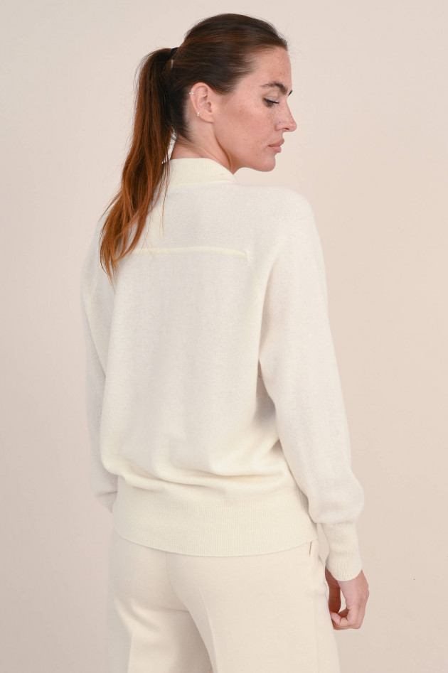 Repeat Pullover aus organic Cashmere in Natur