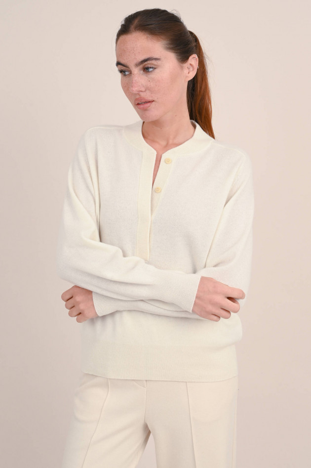 Repeat Pullover aus organic Cashmere in Natur