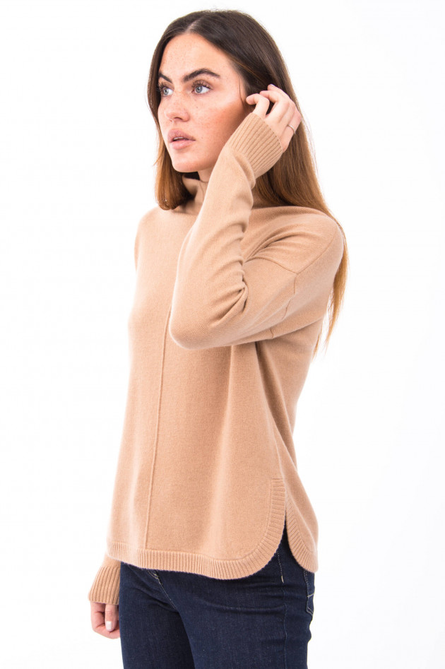 Repeat Kaschmir Pullover in Camel