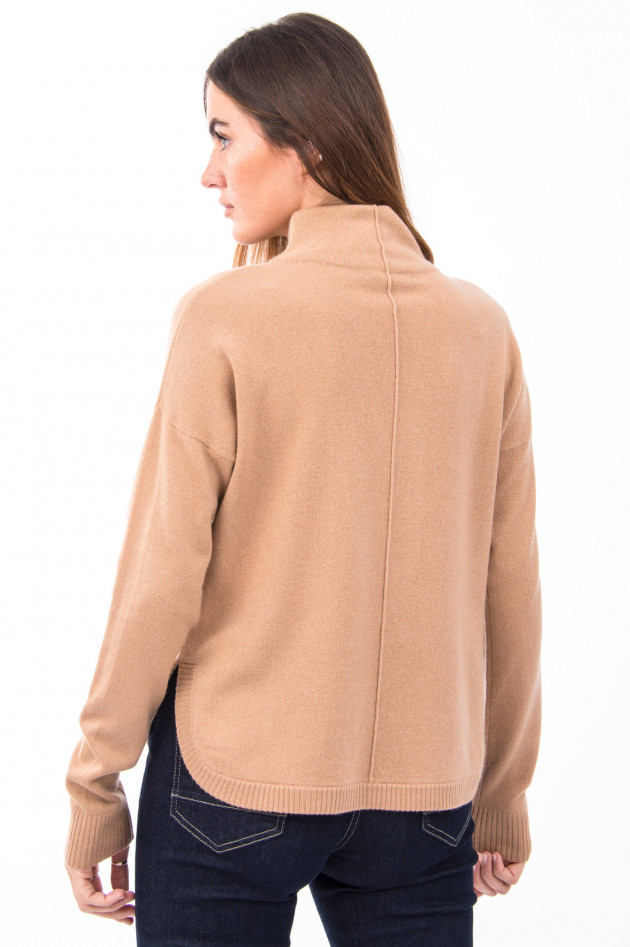 Repeat Kaschmir Pullover in Camel