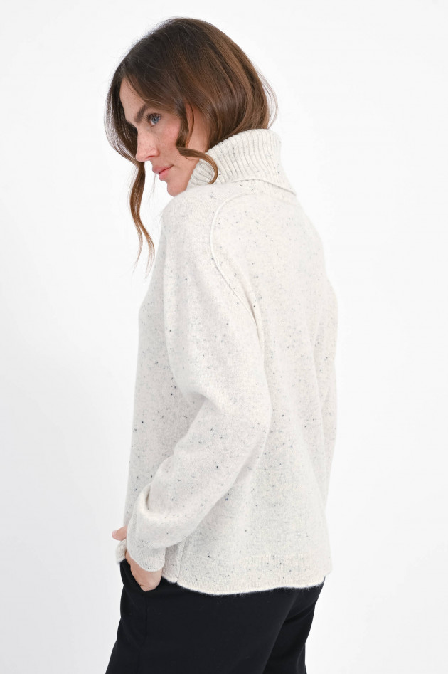 Repeat Cashmere Pullover in Snow