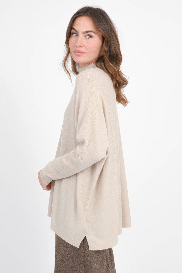 Repeat Pullover aus Woll-Cashmere-Mix in Natural
