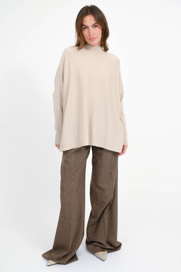 Repeat Pullover aus Woll-Cashmere-Mix in Natural