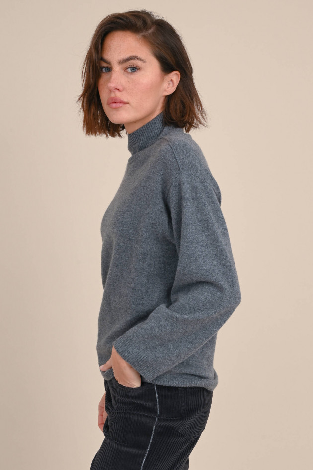 Repeat Pullover aus organic Cashmere in Grau