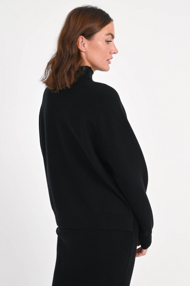 Repeat Pullover aus Woll-Cashmere-Mix in Schwarz