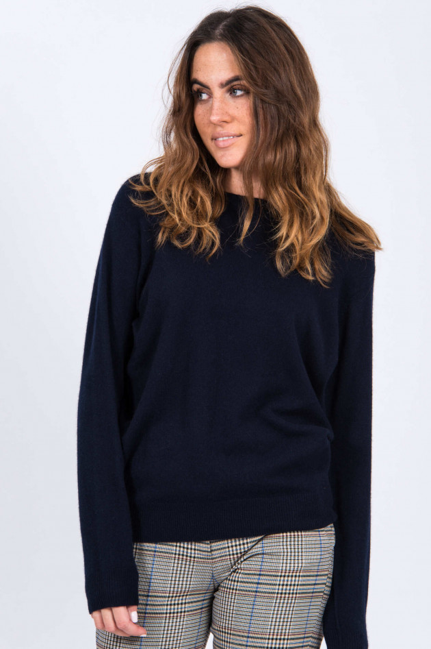 Repeat Kaschmirpullover in Navy