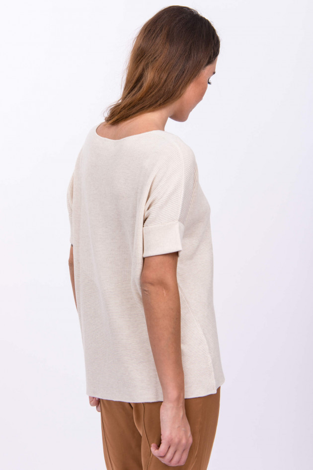 Repeat Poncho-Pullover in Sand