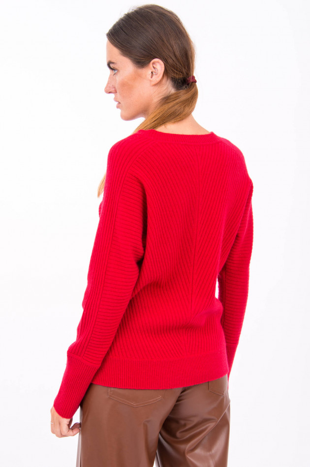 Repeat Kaschmir-Woll Pullover in Ror
